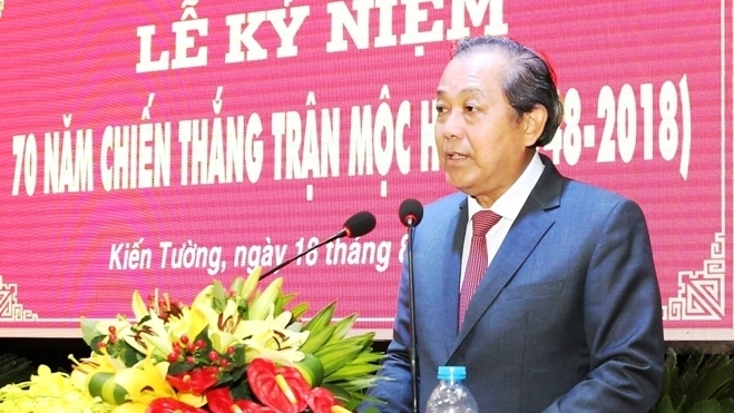 Deputy Prime Minister attends 70th anniversary of Moc Hoa victory