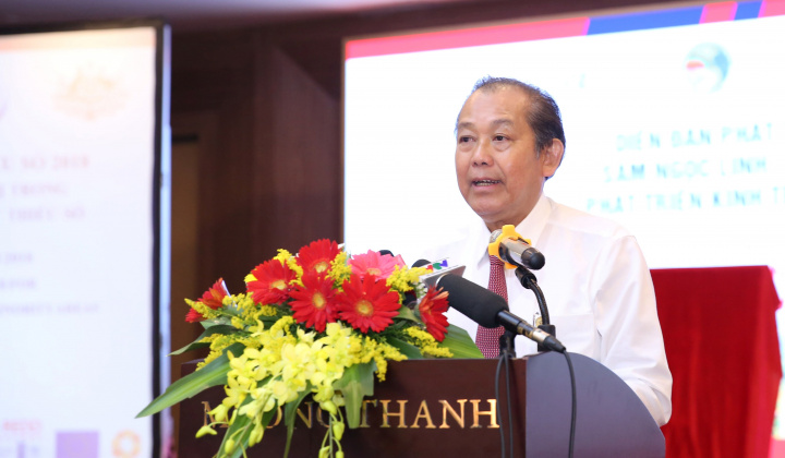 Phó Thủ tướng Thường trực Trương Hoà Bình dự Diễn đàn phát triển dân tộc thiểu số ​​​​​​​