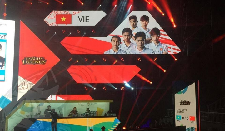 Hành trình của thể thao điện tử Việt Nam tại ASIAD 2018