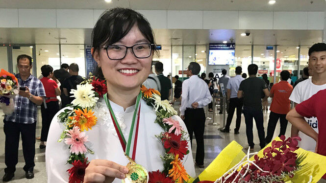 Ước mơ của nữ sinh lập kỳ tích tại Olympic Sinh học quốc tế 2018