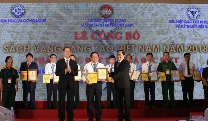 4 công trình của ngành Dầu khí được vinh danh trong Sách vàng Sáng tạo Việt 2018