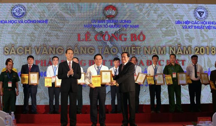 4 công trình của ngành Dầu khí được vinh danh trong Sách vàng Sáng tạo Việt 2018