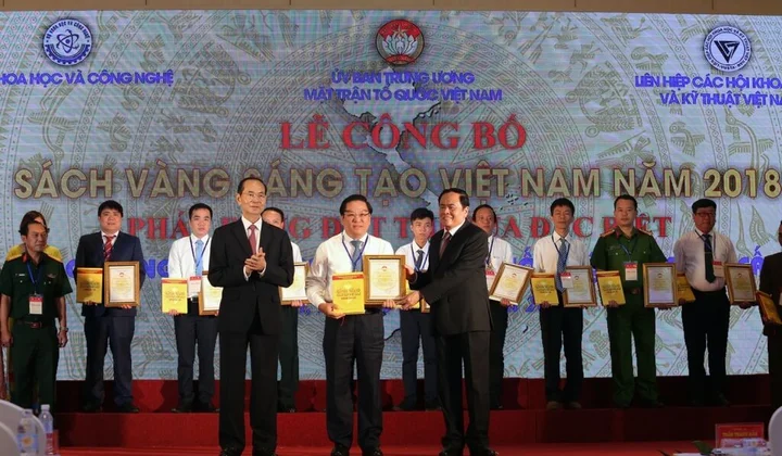 4 công trình của ngành Dầu khí được vinh danh trong Sách vàng Sáng tạo Việt 2018