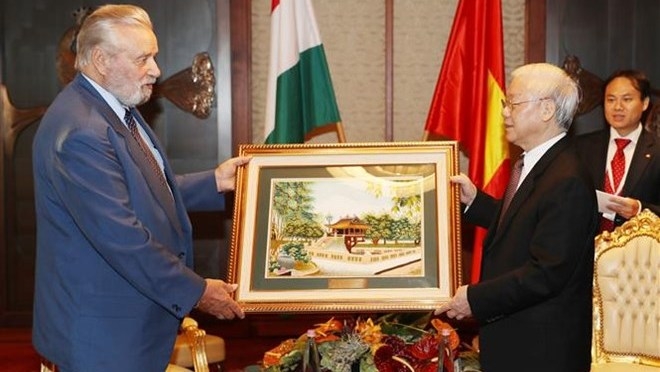 Party chief hails role of Hungary-Vietnam Friendship Association