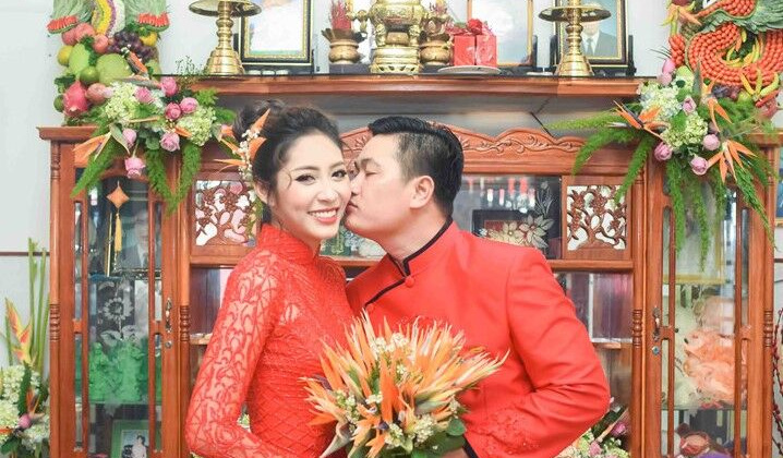 Hoa hậu Đại dương Đặng Thu Thảo chính thức là 'vợ người ta'