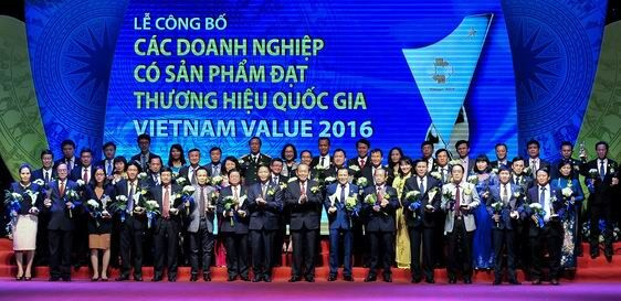 Tổ chức Lễ công bố doanh nghiệp có sản phẩm đạt Thương hiệu quốc gia