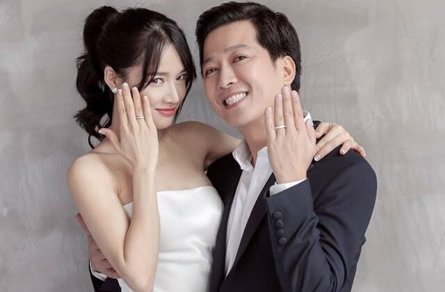 Dân tình ‘xuýt xoa’ trước bộ ảnh cưới ‘tình bể bình’của cặp đôi Trường Giang- Nhã Phương