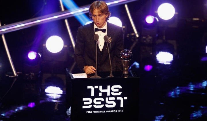 FIFA The Best 2018 vinh danh Luka Modric