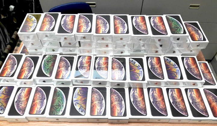 Bắt giữ lô hàng nhập lậu 250 chiếc iPhone, trị giá 6,5 tỷ