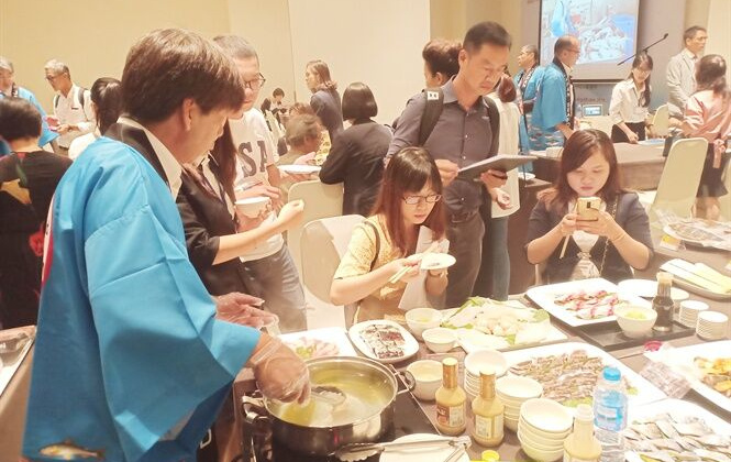 Thúc đẩy quảng bá sản phẩm thủy sản chế biến Nhật Bản tại Việt Nam