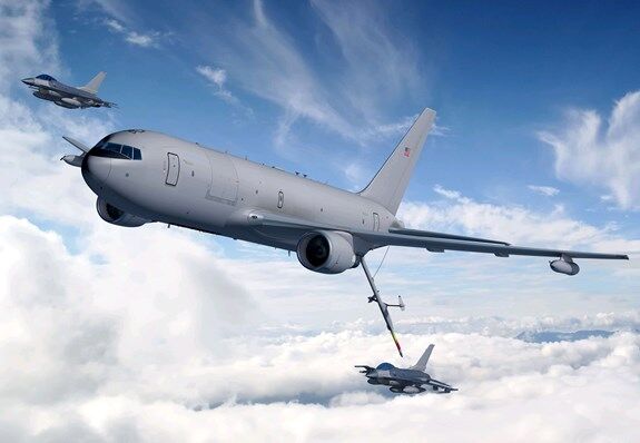 Không quân Mỹ sẽ sớm nhận 'thùng xăng bay' KC-46A