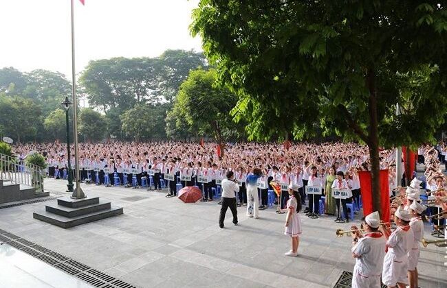 Toàn cảnh hơn 20 triệu học sinh cả nước tham dự Lễ khai giảng năm học mới