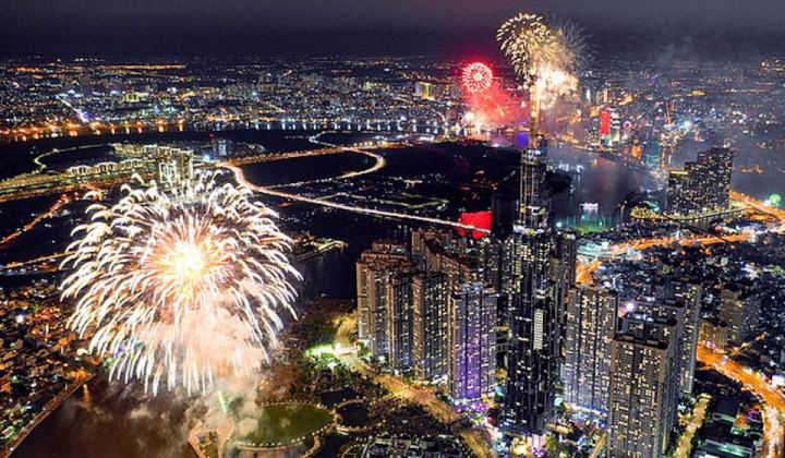 TP.HCM: Đề xuất 2 điểm bắn pháo hoa mừng Tết Dương lịch 2023