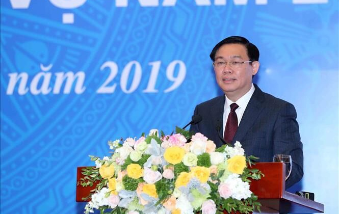 Phó Thủ tướng Vương Đình Huệ dự Hội nghị triển khai nhiệm vụ năm 2019 của Bộ KH&ĐT