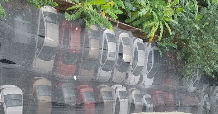 Làm rõ phản ánh về bãi gửi xe lậu nghìn m2 gầm cầu Thăng Long