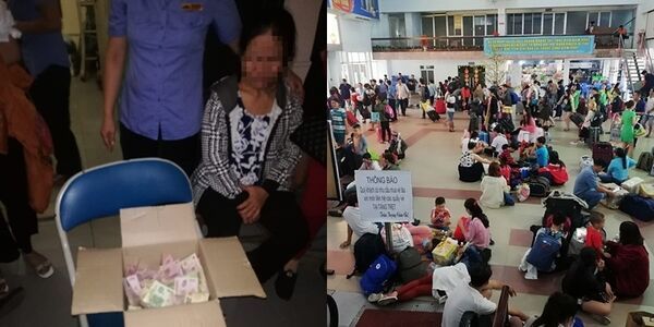 Ấm lòng hành khách đi tàu quyên góp hơn 20 triệu đồng giúp người bị mất