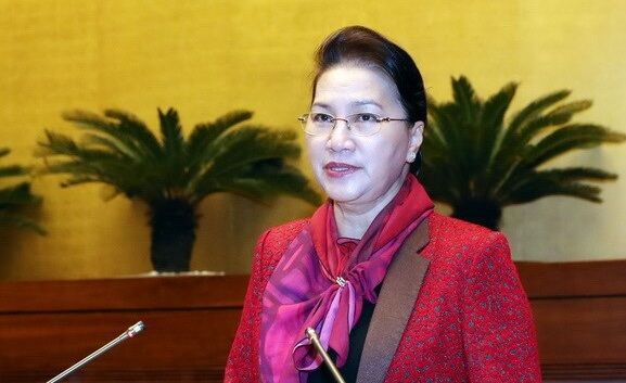 Chủ tịch Quốc hội dự hội nghị tổng kết và triển khai công tác tại Văn phòng Quốc hội