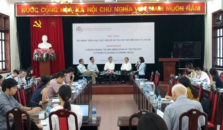 Triển khai Đề án thúc đẩy Mô hình kinh tế chia sẻ, tạo môi trường kinh doanh bình đẳng