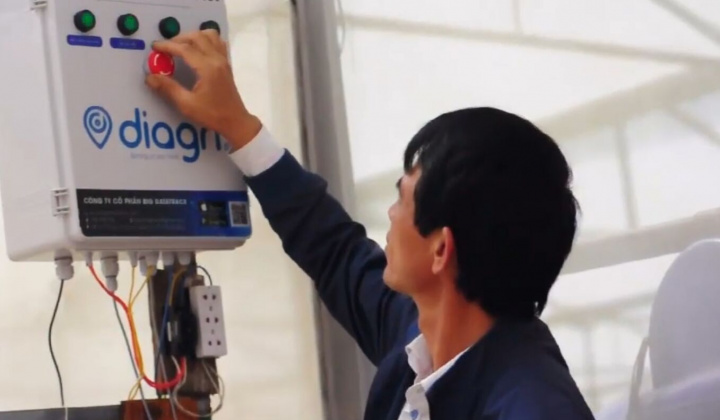 Nông dân 4.0 điều khiển hệ thống chăm bón cây trồng bằng điện thoại