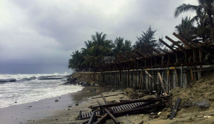Quảng Nam: Tình trạng sạt lở bờ biển Cửa Đại TP. Hội An đáng báo động