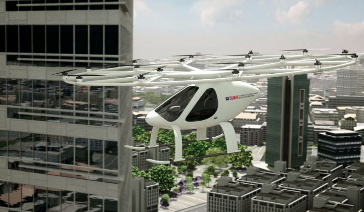 Hãng công nghệ Volocopter của Đức đã thực hiện thành công chuyến bay thử nghiệm taxi bay