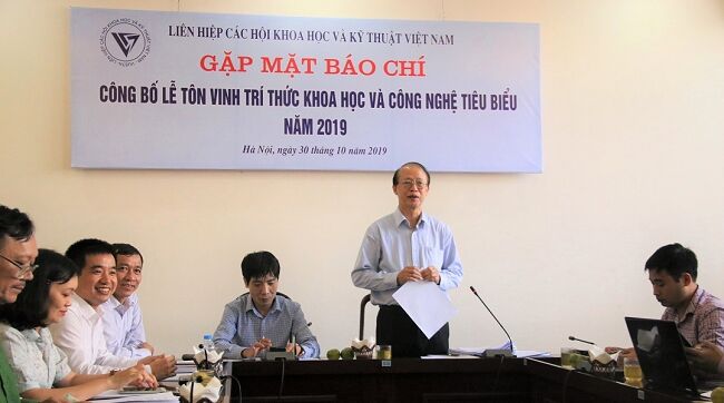 Vusta công bố 112 trí thức khoa học công nghệ tiêu biểu 2019