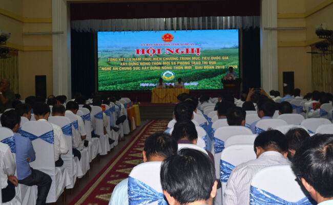 Xây dựng NTM ở Nghệ An - Thành quả của quyết tâm và sự đồng thuận