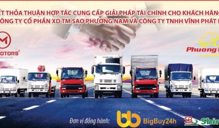 Giải pháp tài chính cho khách hàng mua xe VM MOTORS