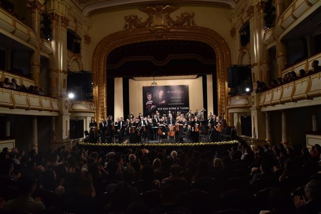 Đông đảo khán giả trẻ thưởng thức đêm hòa nhạc “Bản giao hưởng bi thương”