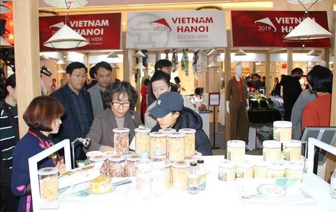 Sôi động Tuần lễ Sản phẩm Việt Nam - Hà Nội 2019 tại Hàn Quốc