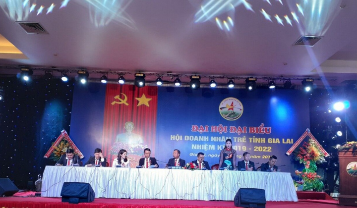 Đại hội Đại biểu Hội Doanh nhân trẻ tỉnh Gia Lai khóa III thành công tốt đẹp