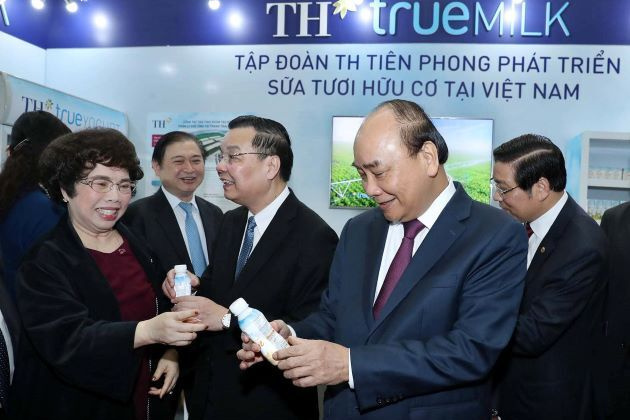 Ấn tượng TH true MILK tại triển lãm 60 năm thành tựu khoa học công nghệ Việt Nam