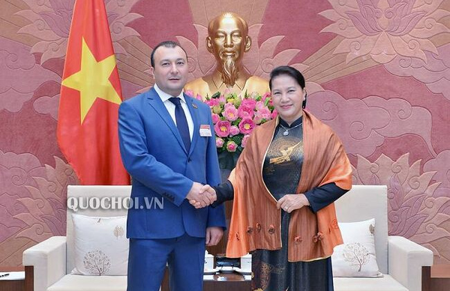 Chủ tịch Quốc hội tiếp Phó Chủ tịch Quốc hội Armenia