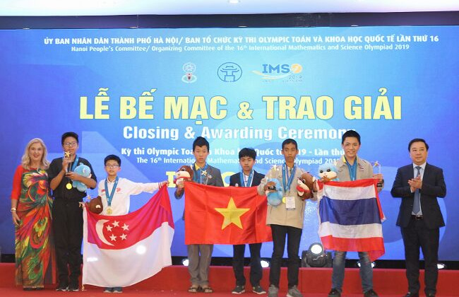 36 học sinh Việt Nam đều có huy chương tại IMSO 2019