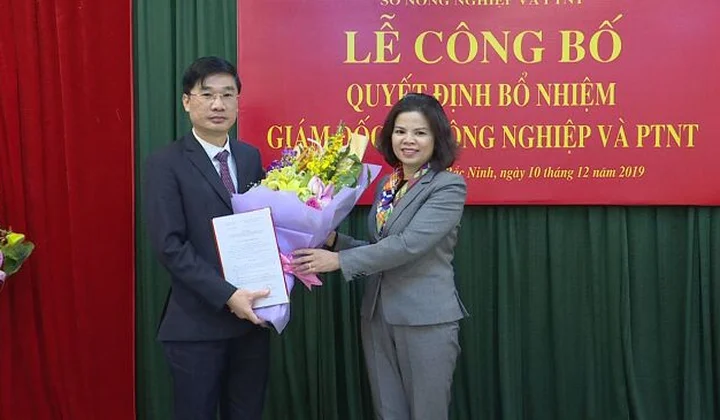 Tỉnh Bắc Ninh có tân Giám đốc Sở NN & PT Nông Thôn