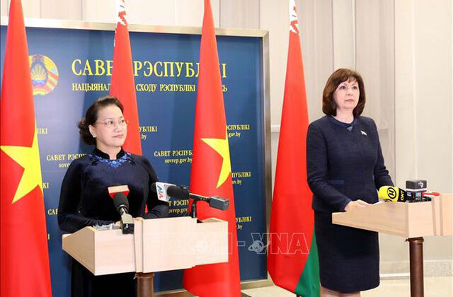 Việt Nam-Belarus tăng cường quan hệ truyền thống, hợp tác nhiều mặt