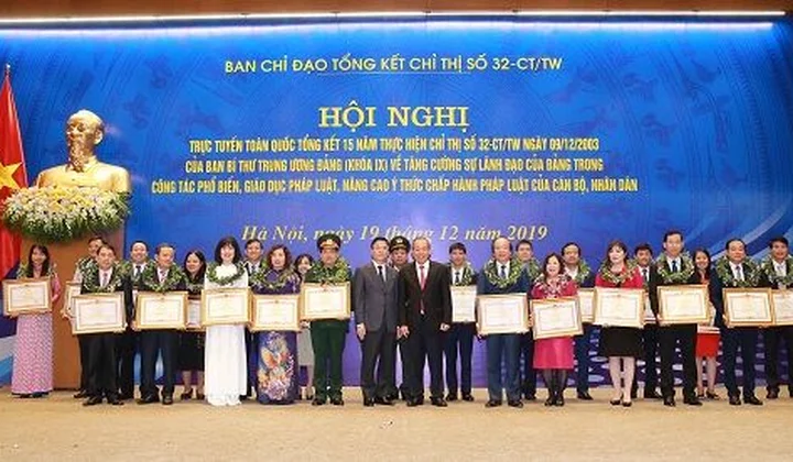 Phổ biến, giáo dục pháp luật là nhiệm vụ của cả hệ thống chính trị