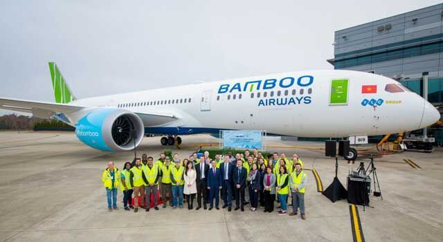 Bamboo Airways đưa vào khai thác máy bay thân rộng "Boeing 787-9 Dreamliner" hiện đại bậc nhất thế giới