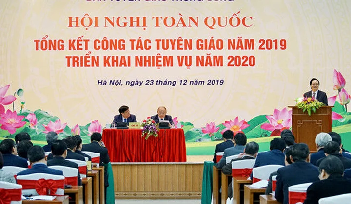 Hội nghị toàn quốc Tổng kết công tác tuyên giáo năm 2019