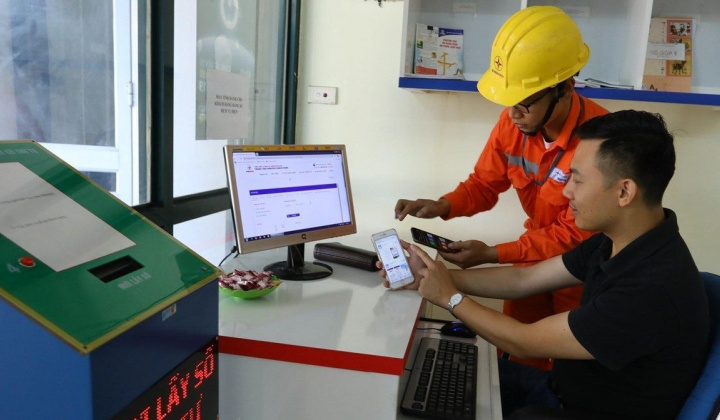 EVN kết nối tất cả các dịch vụ điện mức độ 4 vào Cổng Dịch vụ công