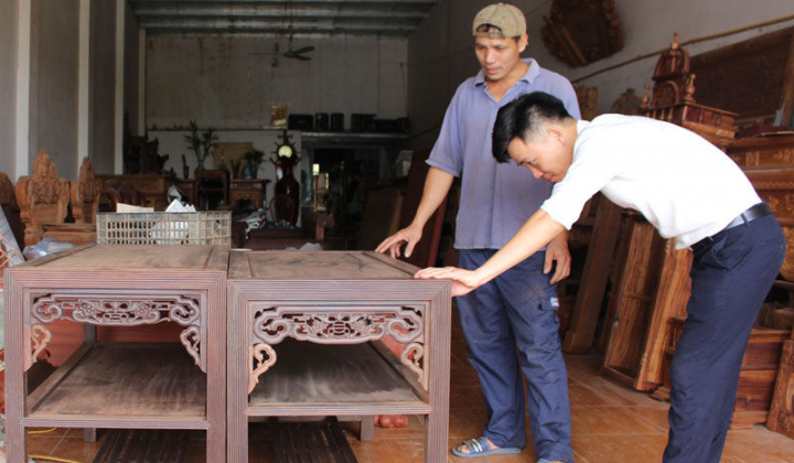 Phát triển gỗ mỹ nghệ ở Lĩnh Mai, Lương Tài, Bắc Ninh