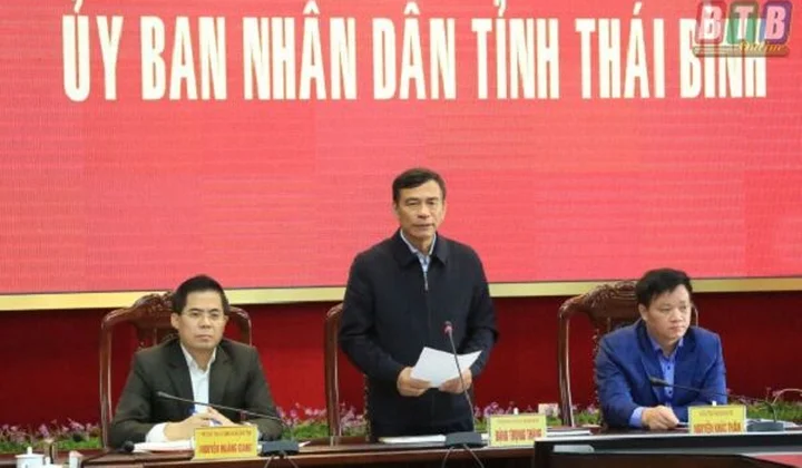 Thái Bình nghe kết quả kiểm điểm thực hiện Kết luận Thanh tra của Tổng Thanh tra Chính phủ