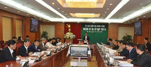 Ủy ban Kiểm tra Trung ương kết luận kỳ họp 41