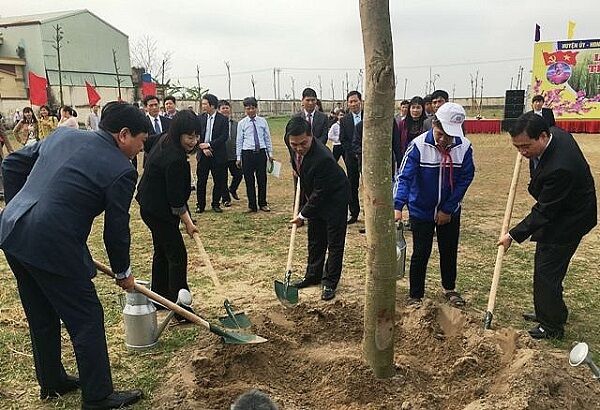 Hải Phòng: Tưng bừng phát động Tết trồng cây Xuân Kỷ Hợi 2019