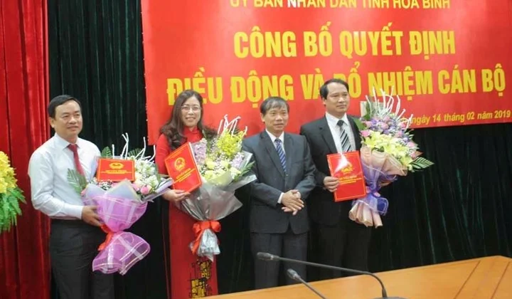 Điều động, bổ nhiệm nhân sự 3 địa phương