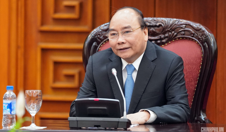 Thủ tướng tiếp Chủ tịch Ủy ban Hợp tác kinh tế Nhật Bản-Mekong