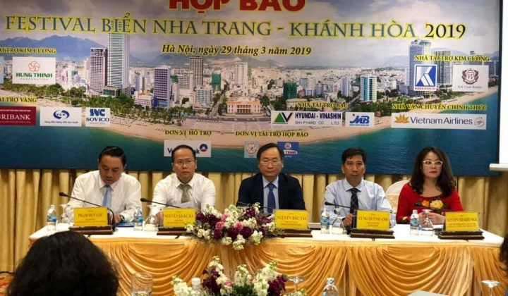 Họp báo Chương trình Festival biển Nha Trang - Khánh Hòa 2019