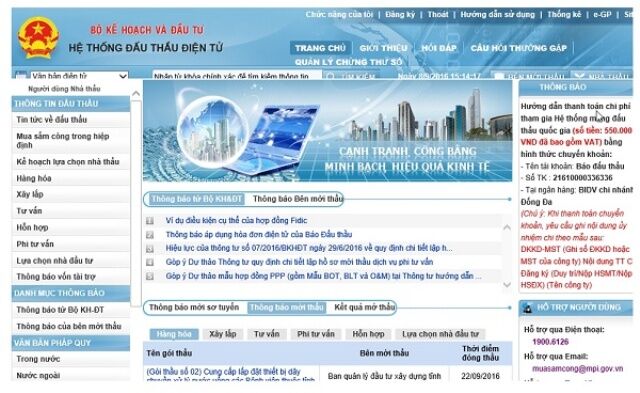 Thực hiện nghiêm quy định đấu thầu