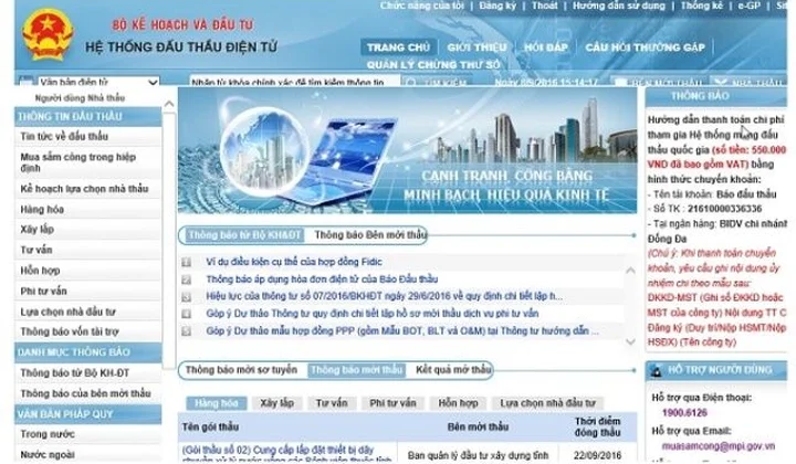 Thực hiện nghiêm quy định đấu thầu