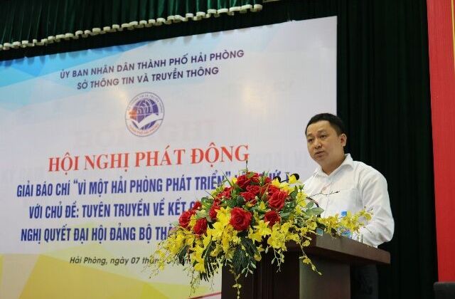 Hải Phòng: Phát động Giải Báo chí tuyên truyền kết quả thực hiện Nghị quyết Đại hội Đảng bộ lần thứ XV
